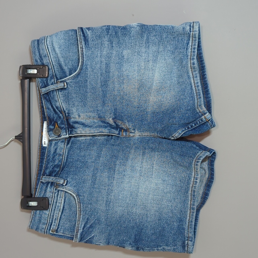 ASOS Women's Denim Shorts 30 in Waist Medium Blue Wash